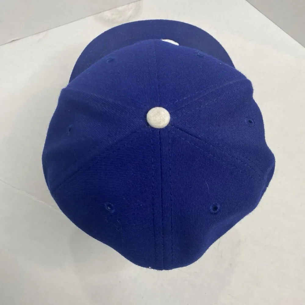 LA Dodgers Fitted Hat Cap MLB New Era 59Fifty Fitted Baseball On Field 7 1/2